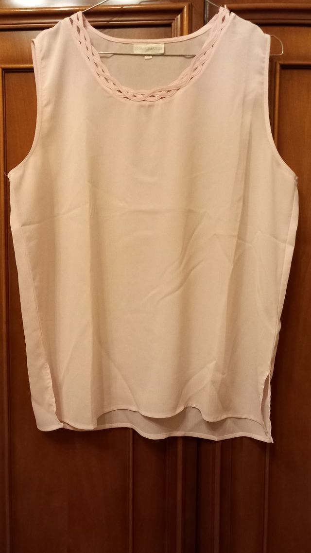 Canotta mistoseta rosa confetto XXL ita