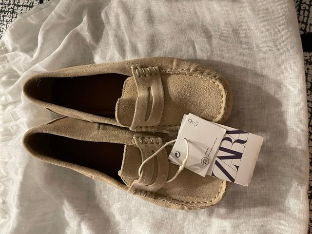 Mocasines beige niño