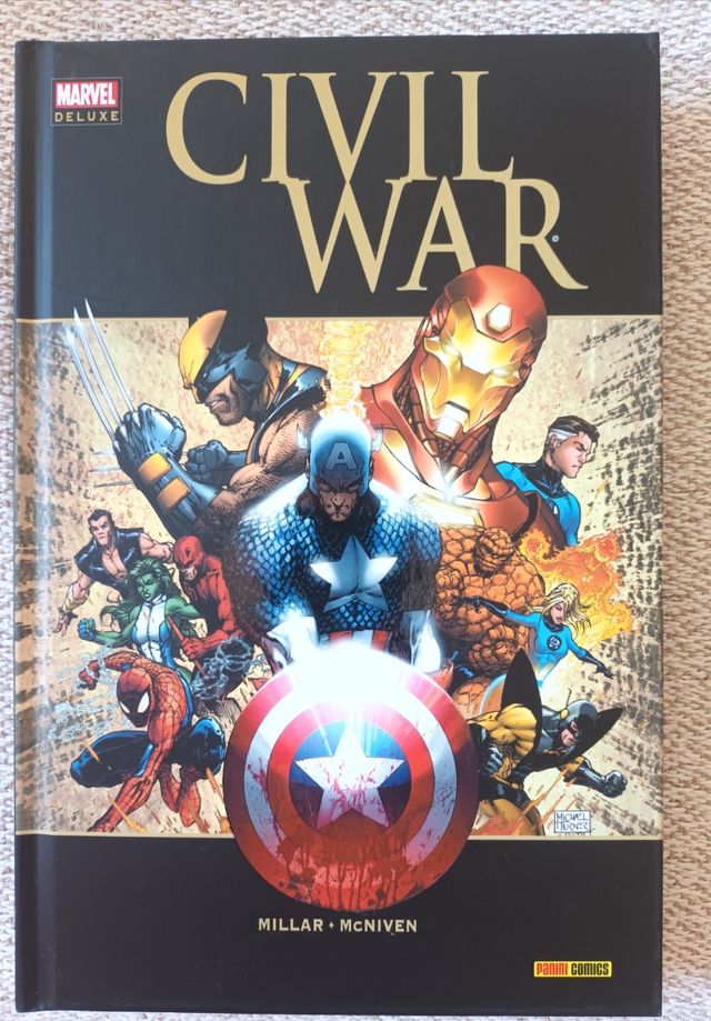 Tomo cómic Marvel Civil War