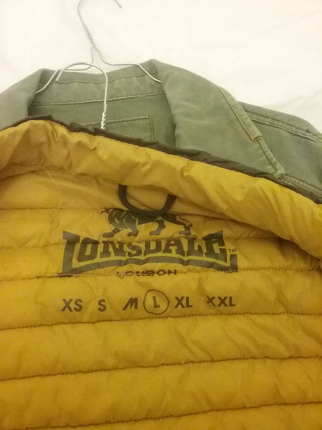 Giacca verde e gialla