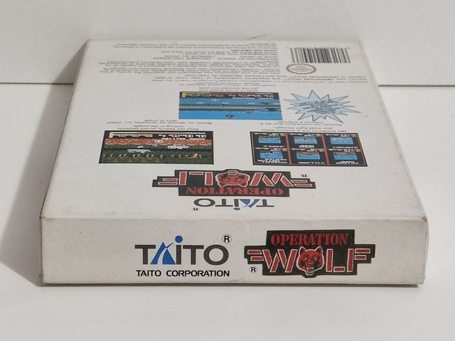 Caja 100% original OPERATION WOLF - Nintendo NES 