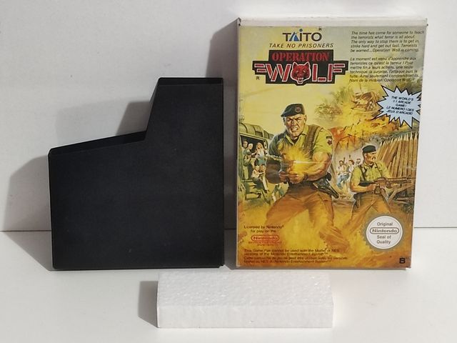 Caja 100% original OPERATION WOLF - Nintendo NES 