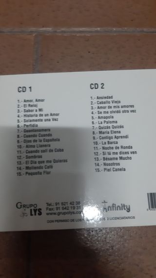 CD Guitarra española Éxitos latinos