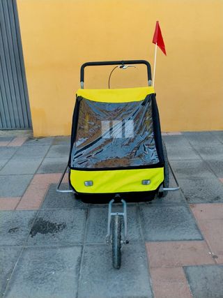 Carro bici y paseo