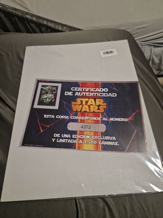 Póster Star Wars Héroes.Edicion Limitada