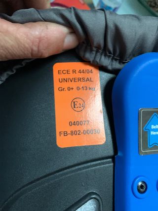 Silla de bebe para coche babydesing