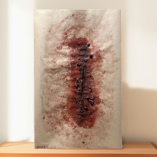 Stampa artistica originale con texture