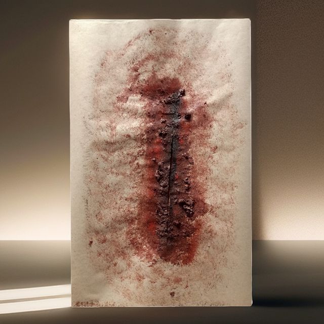 Stampa artistica originale con texture