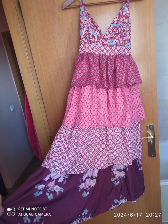 Vestido de volantes