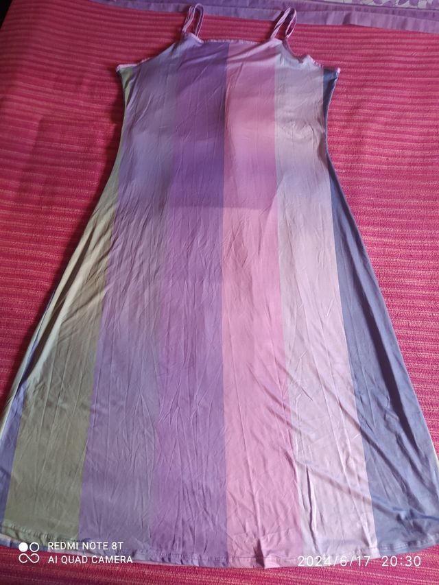 Vestido multicolor