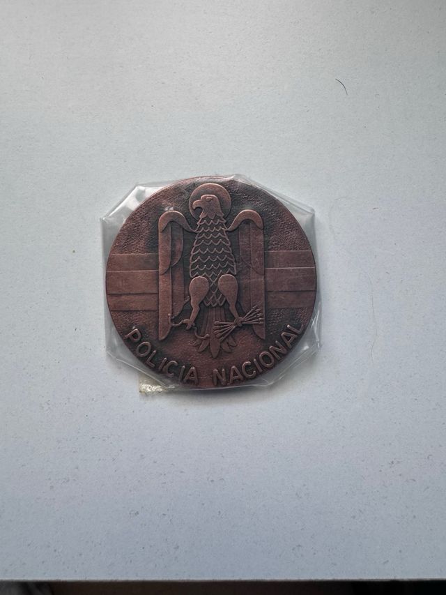 Moneda Policia Nacional Aguila