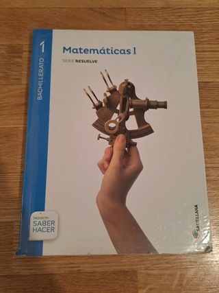 Matematicas 1 bachillerato  de santillan