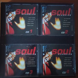 Caja de 4 CD de soul
