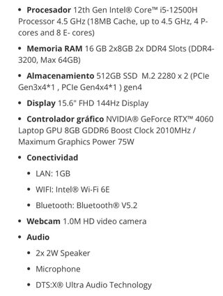 Laptop gaming Gigabyte G5 KF