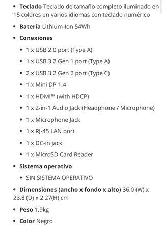 Laptop gaming Gigabyte G5 KF