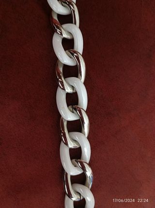 Bracciale Lotus acciaio ceramica