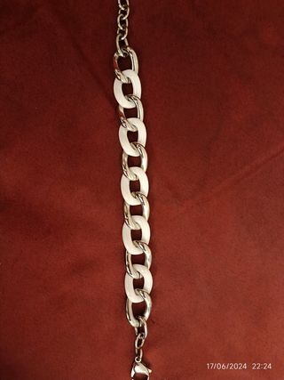 Bracciale Lotus acciaio ceramica