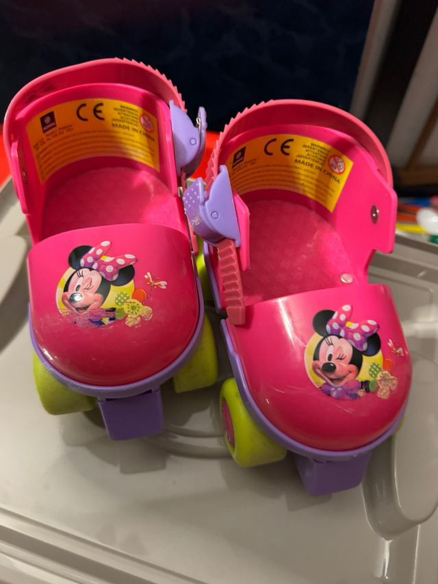 Patines infantiles de mikey mouse