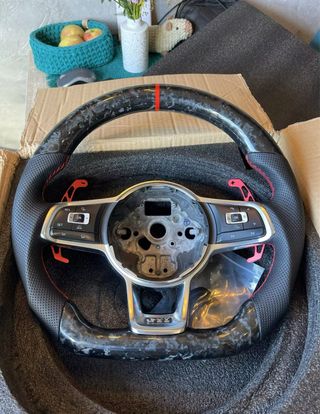 Aro Volante Carbono Volkswagen