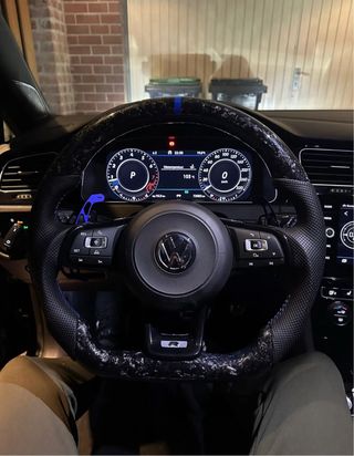 Aro Volante Carbono Volkswagen