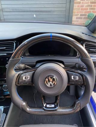 Aro Volante Carbono Volkswagen