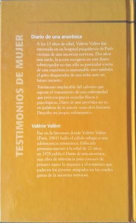 Diario de una Anoréxica - Valérie Valère