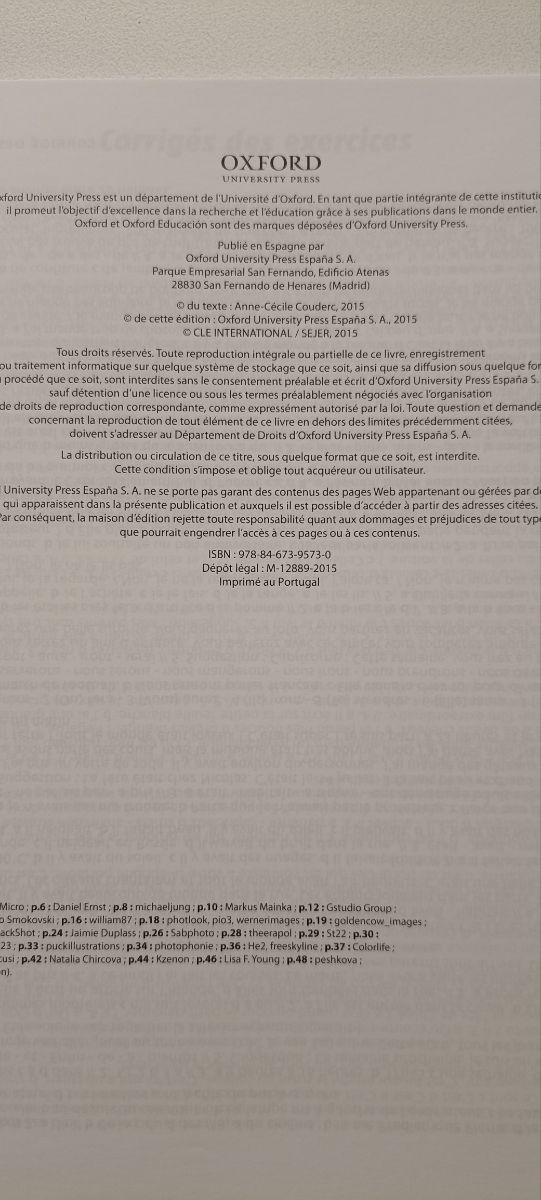 Libro de francés A2