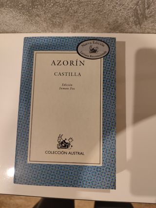 Libro "Castilla", de Azorín