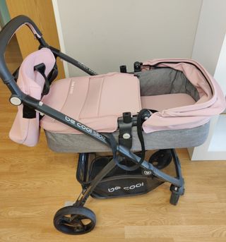 Carrito bebe Be Cool Slide Rosa 2 Piezas
