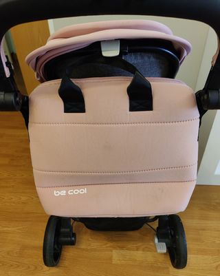 Carrito bebe Be Cool Slide Rosa 2 Piezas