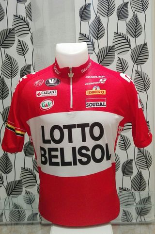 Maillot original lotto belisol año 2014