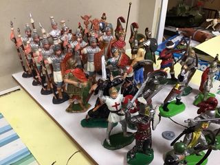 Figura romano vikingo medieval huno