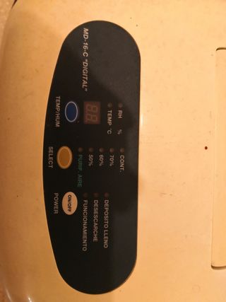 Deshumidificador grande. Marca Kayami.