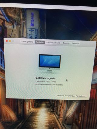 Imac año 2018 . ordenador mac