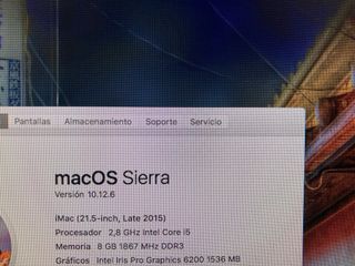 Imac año 2018 . ordenador mac