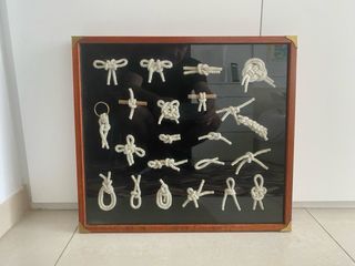 Cuadro decorativo nudos marineros