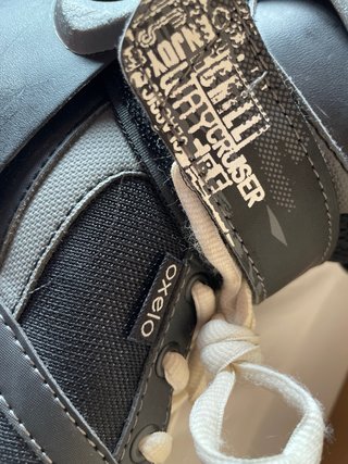 Patines negros de oxelo + casco