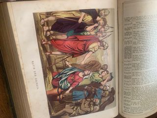 Grande bibbia del 1860 + legio primi 800