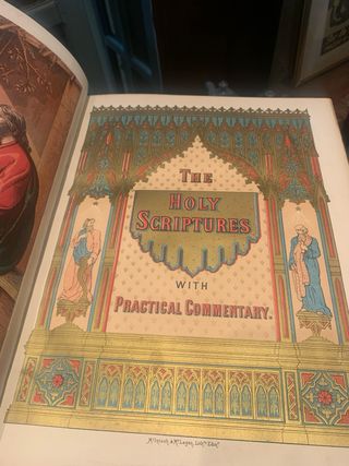 Grande bibbia del 1860 + legio primi 800