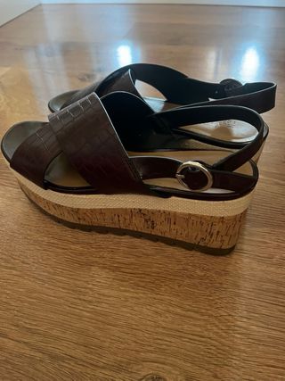 Sandalias Zara 38 plataforma