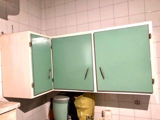 Mueble cocina antiguo rinconero vintage años 50
