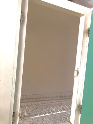 Mueble cocina antiguo rinconero vintage años 50