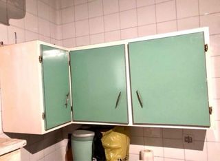 Mueble cocina antiguo rinconero vintage años 50