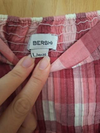 Blusa Bershka t.L