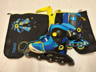 Patines infantiles Oxelo, talla 36-38