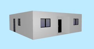 Casa prefabricada de 96m2
