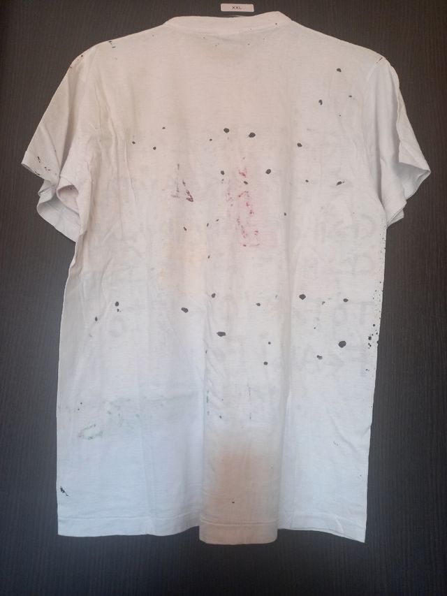 Artistic handmade t-shirt taglia M
