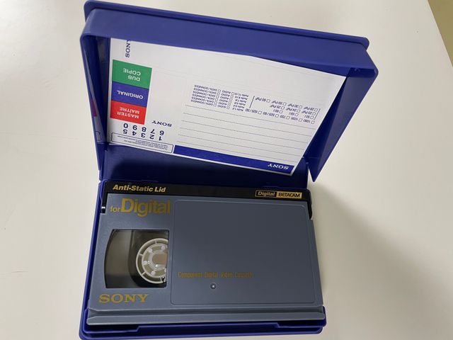 Betacam Digital 6min BCT-D6