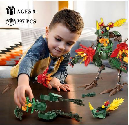 Monstruos de flores compatibles lego