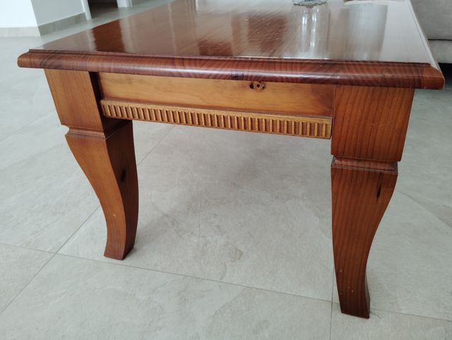 Mesa centro maderera